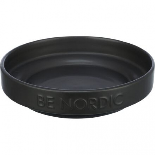 BE NORDIC keramická miska plytká, 0.3l / 16 cm, černá BE NORDIC keramická miska plytká, 0.3l / 16 cm, černá
