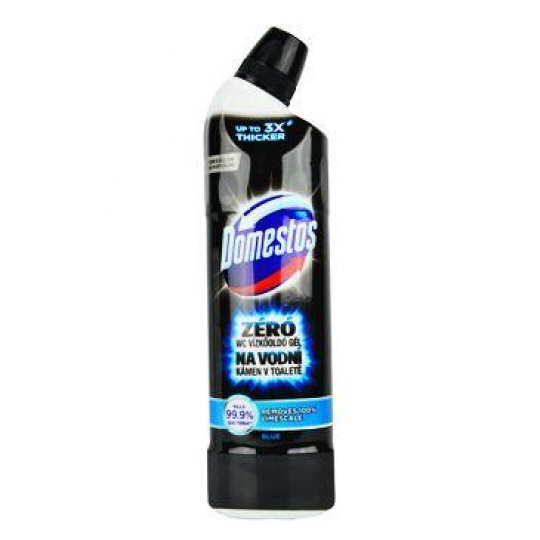 Wc čistič Domestos Zero Blue na vodní kámen, gel 750ml
