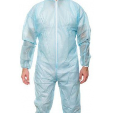 Oblek hygienický s kapucí 40g/m2 XXL CVET 1ks