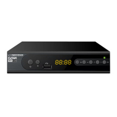 Esperanza EV106P Digitální tuner DVB-T2 H.265/HEVC, černý