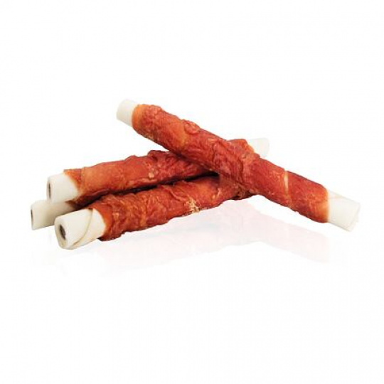 KIDDOG BUFFET kachní prsa na buvolím válečku 12cm/35g, plněném hovězím masem [50ks]