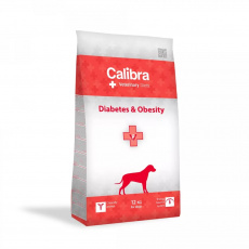 CALIBRA Veterinary Diets Dog Diabetes&Obesity - suché krmivo pro psy - 12kg