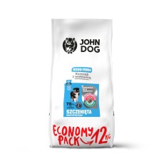 JOHN DOG Good Form Puppy Chicken with beef - suché krmivo pro psy - 12 kg
