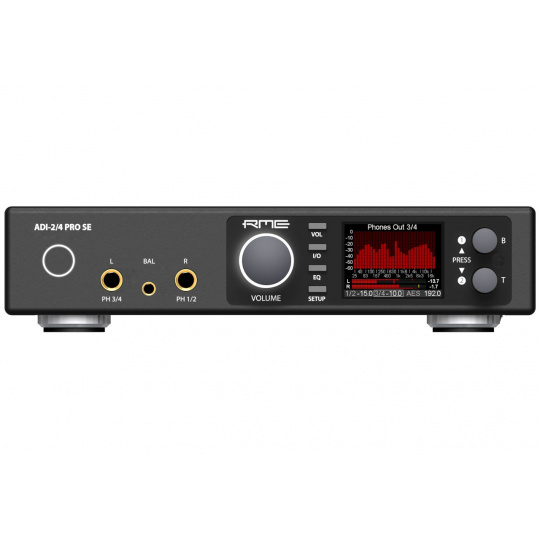 RME Adi -2/4 PRO SE - 2-AD/4-DA 768 kHz, vysoce výkonný převodník