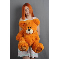 Medvěd TEDDY 60 cm červený