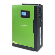 Qoltec 53887 Hybridní solární invertor mimo síť 5,5 kW | 100A | 48V | MPPT | Sinus