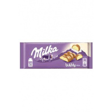 Cukrovinky čokoláda Milka Bubbly bílá 95g