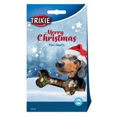 Vánoční PAMLSEK pro psy Mini srdíčka s kuřecím140g TR