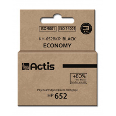 Actis KH-652BKR Inkoust (náhrada za HP 652 F6V25AE; standardní; 15 ml; černý)