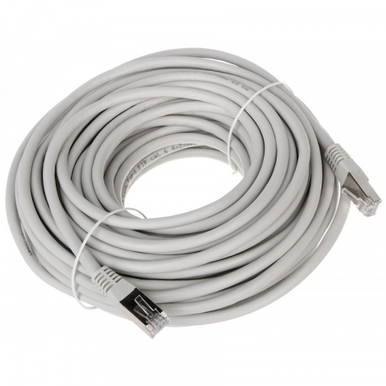 LANBERG PATCHCORD CAT.6 FTP SÍŤOVÝ KABEL 1,5 M ŠEDÝ