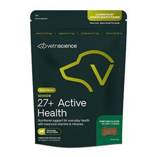 VetriScience Senior 27+Active Health Multivitamin 60ks
