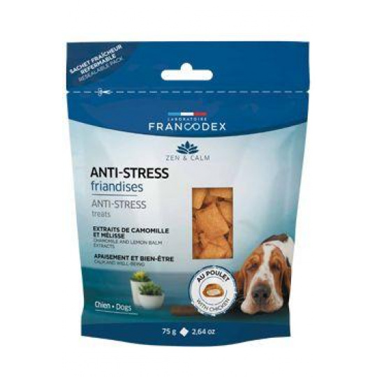 Francodex pochoutka Anti-stress pes 75g Francodex pochoutka Anti-stress pes 75g