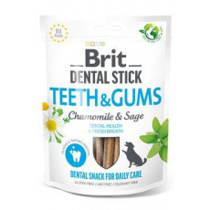 Brit Dog Dental Stick Teeth&Gums Chamomile&Sage 7ks Brit Dog Dental Stick Teeth&Gums Chamomile&Sage 7ks