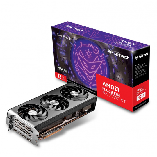 Grafická karta SAPPHIRE Radeon RX 7700 XT NITRO+ GAMING OC 12GB GDDR6