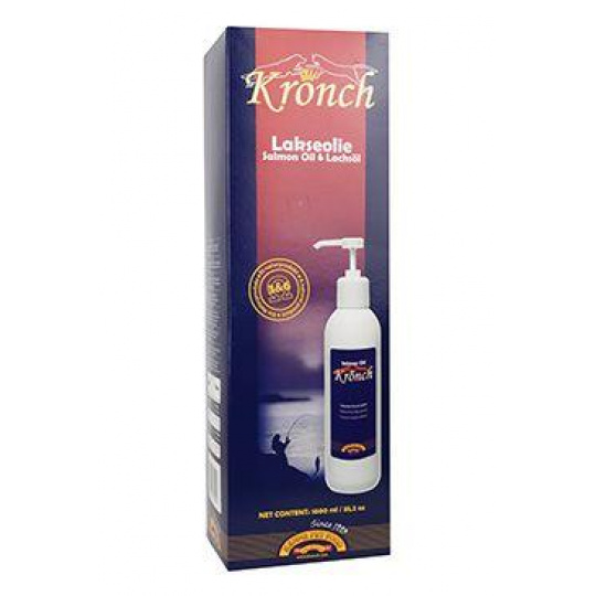 Lososový olej KRONCH pro psy a kočky 1000ml