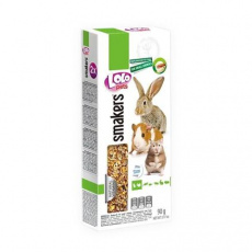 LOLO SMAKERS 2 klasy ořechové pro hlodavce 90 g LOLO SMAKERS 2 klasy ořechové pro hlodavce 90 g