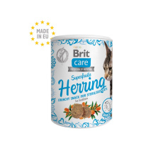 BRIT Care Cat Snack Superfruits Herring - pamlsek pro kočky - 100 g