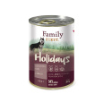 FAMILY FIRST Holidays Adult Venison, goose, apple - Mokré krmivo pro psy - 400 g