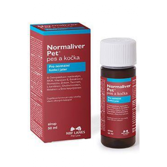 Normaliver pro psy a kočky, sirup 50ml