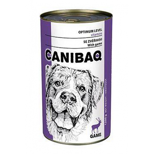 Canibaq dog konz. zvěřinová 1250g
