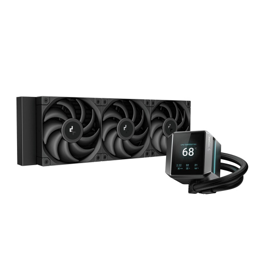 DeepCool MYSTIQUE 360 Procesor Kapalinový chladič typu vše v jednom 12 cm Černá 1 kusů