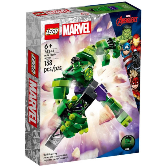 LEGO SUPER HEROES 76241 MECHANICKÉ BRNĚNÍ HULK