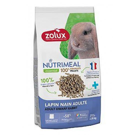 Krmivo pro králíky Adult NUTRIMEAL 2,55kg Zolux