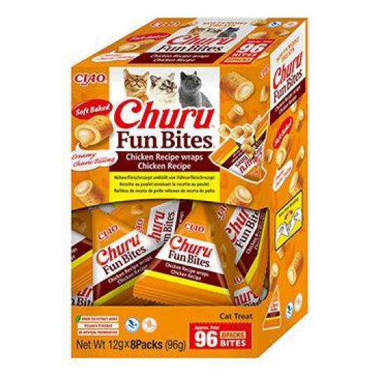 Churu Cat BOX Fun Bites Chicken wraps Chicken 8x12g