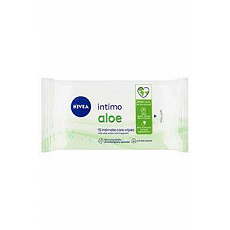 Nivea Intimo Aloe obrúsky na intímnu hygienu 15 ks
