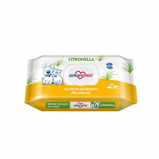 AMOREMIO vlhčené čistící ubrousky, aroma citronová tráva, 40 ks AMOREMIO vlhčené čistící ubrousky, aroma citronová tráva, 40 ks