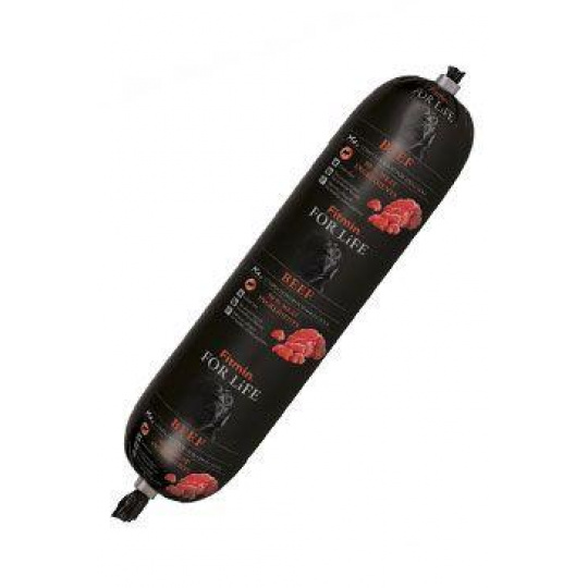 Fitmin FL dog poch. Hovězí salám se zeleninou 900g