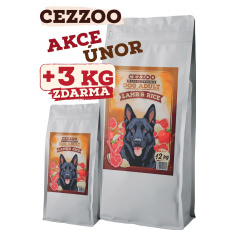 CEZZOO Hypoallergenic Dog Adult Lamb & Rice 12kg + 3kg