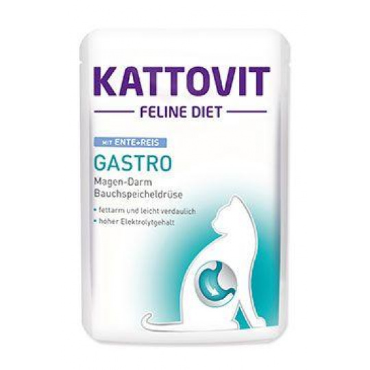 Kattovit Cat Gastro kachna kapsa 85g