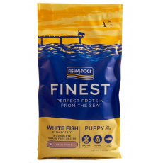 FISH4DOGS Finest Puppy Small Complete White fish - suché krmivo pro psy - 6kg