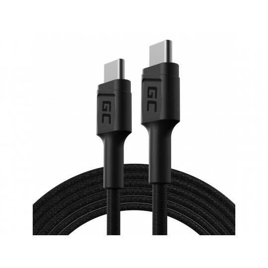 Green Cell KABGC29 USB kabel USB 2.0 2 m USB C Černá