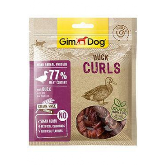 Gimdog Curls kachní 55g