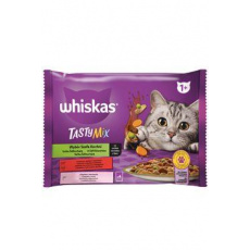 Whiskas kaps. Tasty Mix Chef's Choice ve šťávě 4x85g Whiskas kaps. Tasty Mix Chef's Choice ve šťávě 4x85g