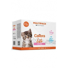 Calibra Cat Life kapsa Kitten Multipack 12x85g Calibra Cat Life kapsa Kitten Multipack 12x85g