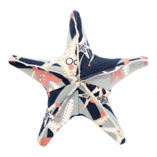Hvězdice 23 cm, látkový robustní aport, multikolor, HipHop Dog