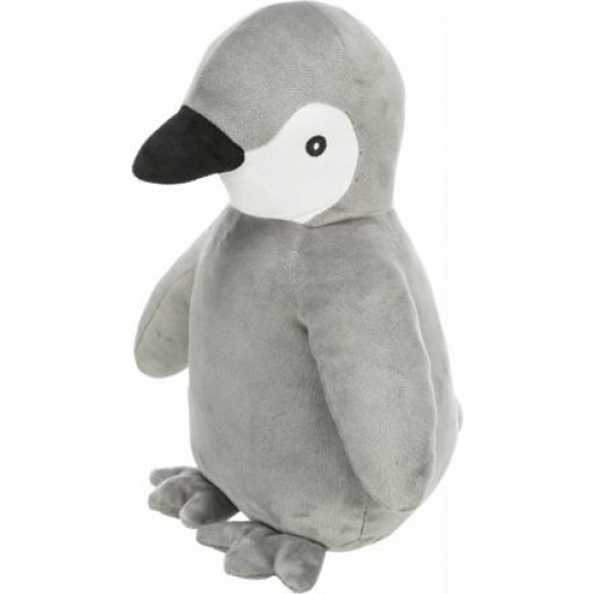 PENGUIN, plyšový tučňák se zvukem, 38cm - DOPRODEJ
