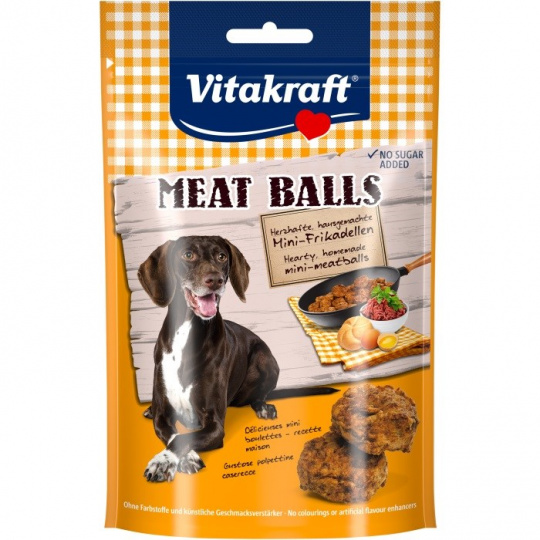 VITAKRAFT Meat Balls - pamlsek pro psa - 80 g