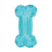 Hračka pes BONE TPR POP kost 12cm tyrkys Zolux