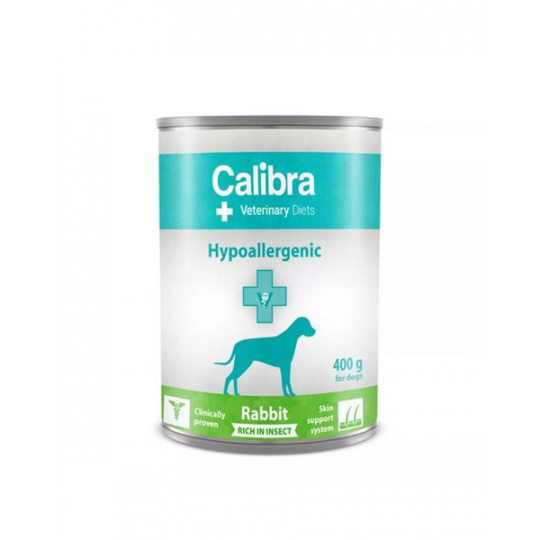 Calibra VD Dog Hypoallergenic Rabit&Insect  konzerva 6 x 400 g