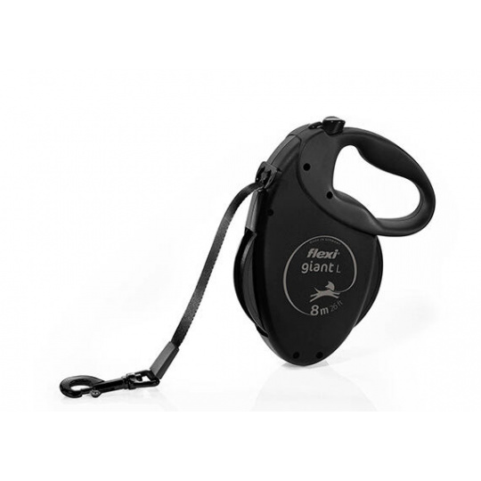 Flexi Giant Black Edition L pásek 8 m, max. 50 kg Flexi Giant Black Edition L pásek 8 m, max. 50 kg