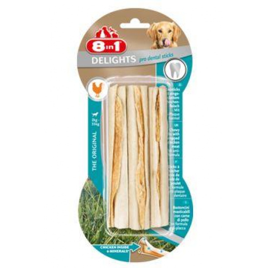 Pochoutka 8in1 Pro Dental Sticks 3ks