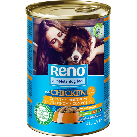 Reno konzerva pro psy Hovězí 415g