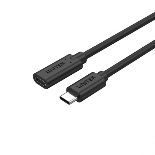 UNITEK C14086BK-1.5M USB kabel USB 3.2 Gen 2 (3.1 Gen 2) USB C Černá