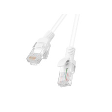 Lanberg PCU5-10CC-0300-W síťový kabel Bílá 3 m Cat5e U/UTP (UTP)