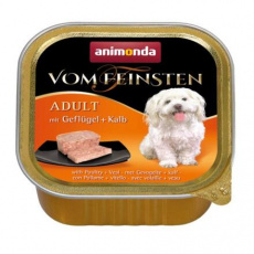 ANIMONDA paštika ADULT - drůbež, telecí pro psy 150g ANIMONDA paštika ADULT - drůbež, telecí pro psy 150g