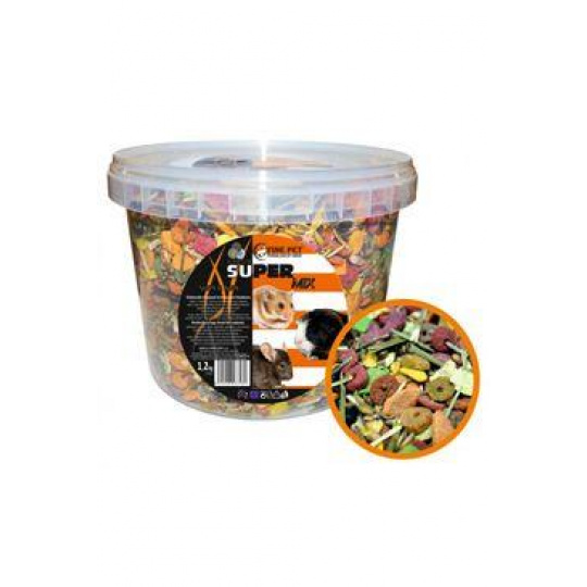 FINE PET Super Mix pro hlodavce vědro 1,2kg
